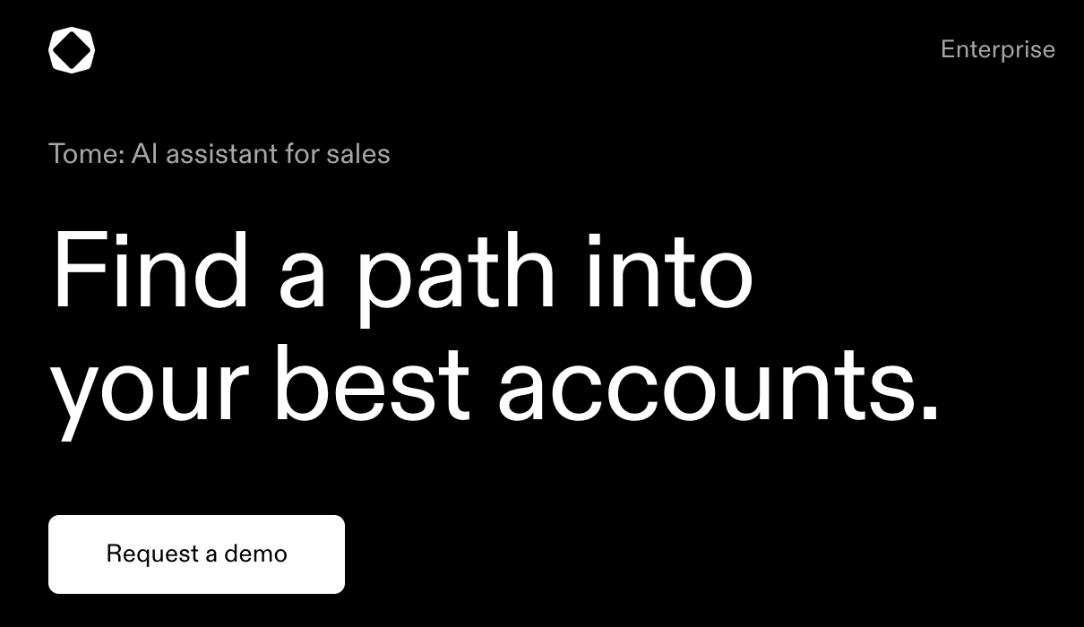 Tome 2.0 product screenshot